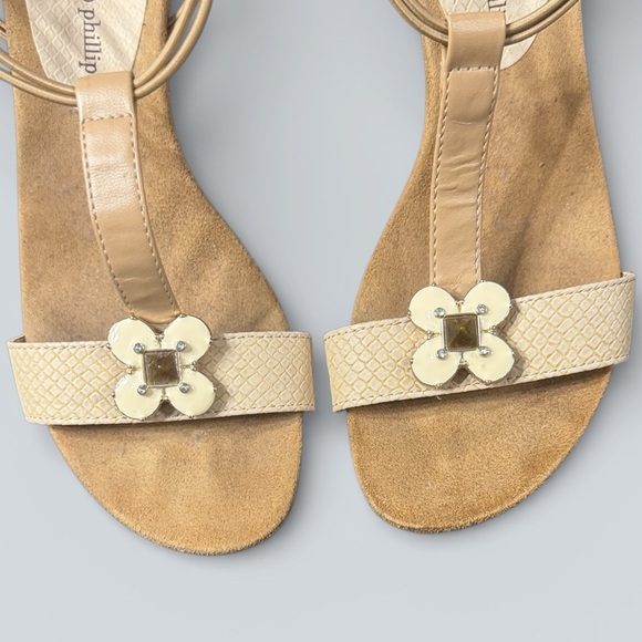 Lindsay Phillips Cork Wedge Sandals - Picture 5 of 6